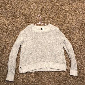 divided sweater